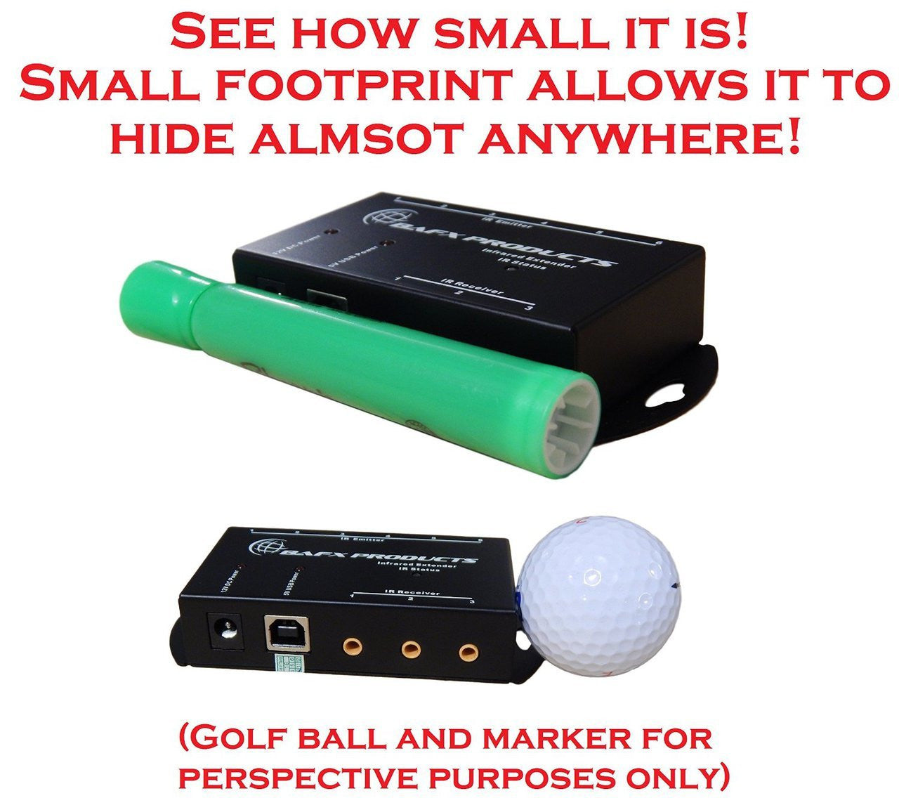BAFX™ IR Repeater - Remote control extender Kit - Operate 1 to 8 devices! OR more!