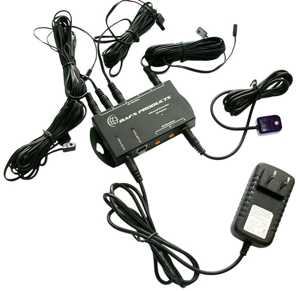 IR Repeater / Remote Control Extender Kit - Control 1-8 device (expandable to 12)