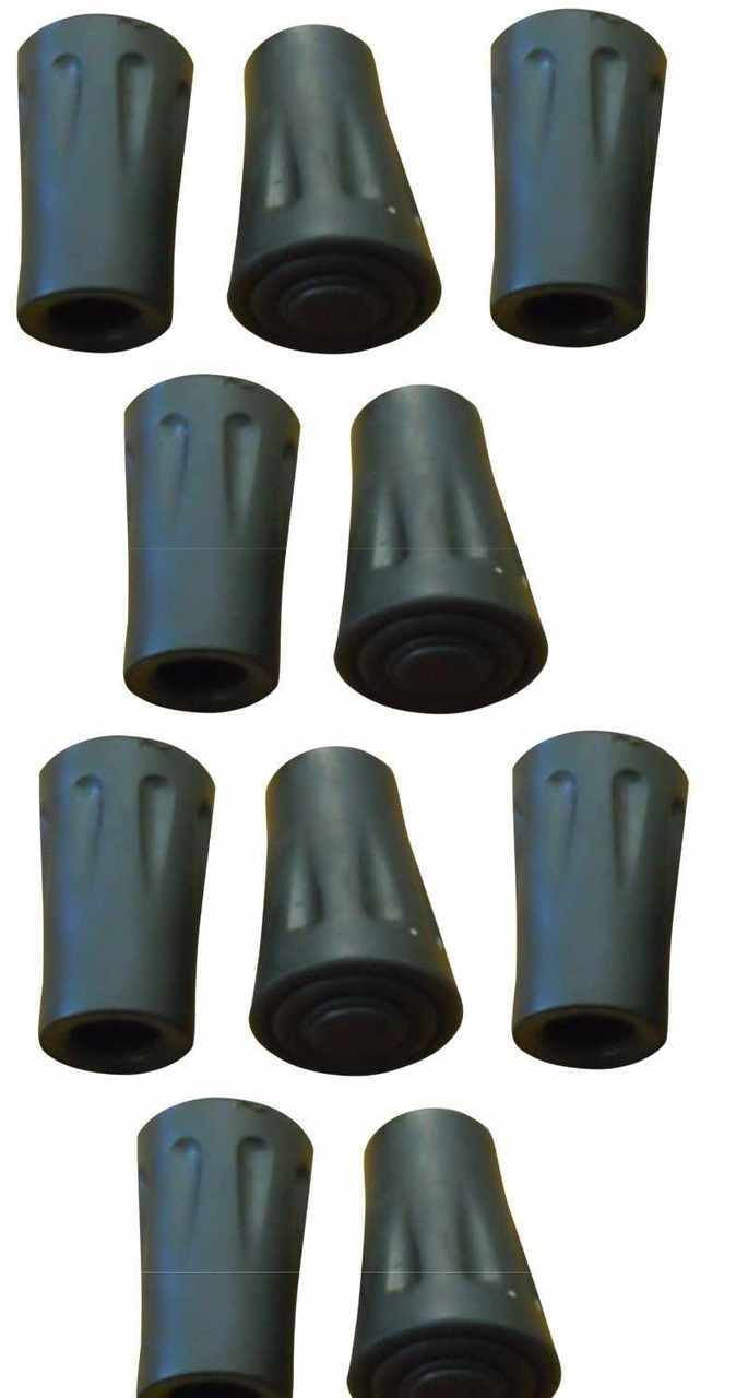 Pack of 10 - Hiking Pole Replacement Tips - For BAFX Products Hiking Poles